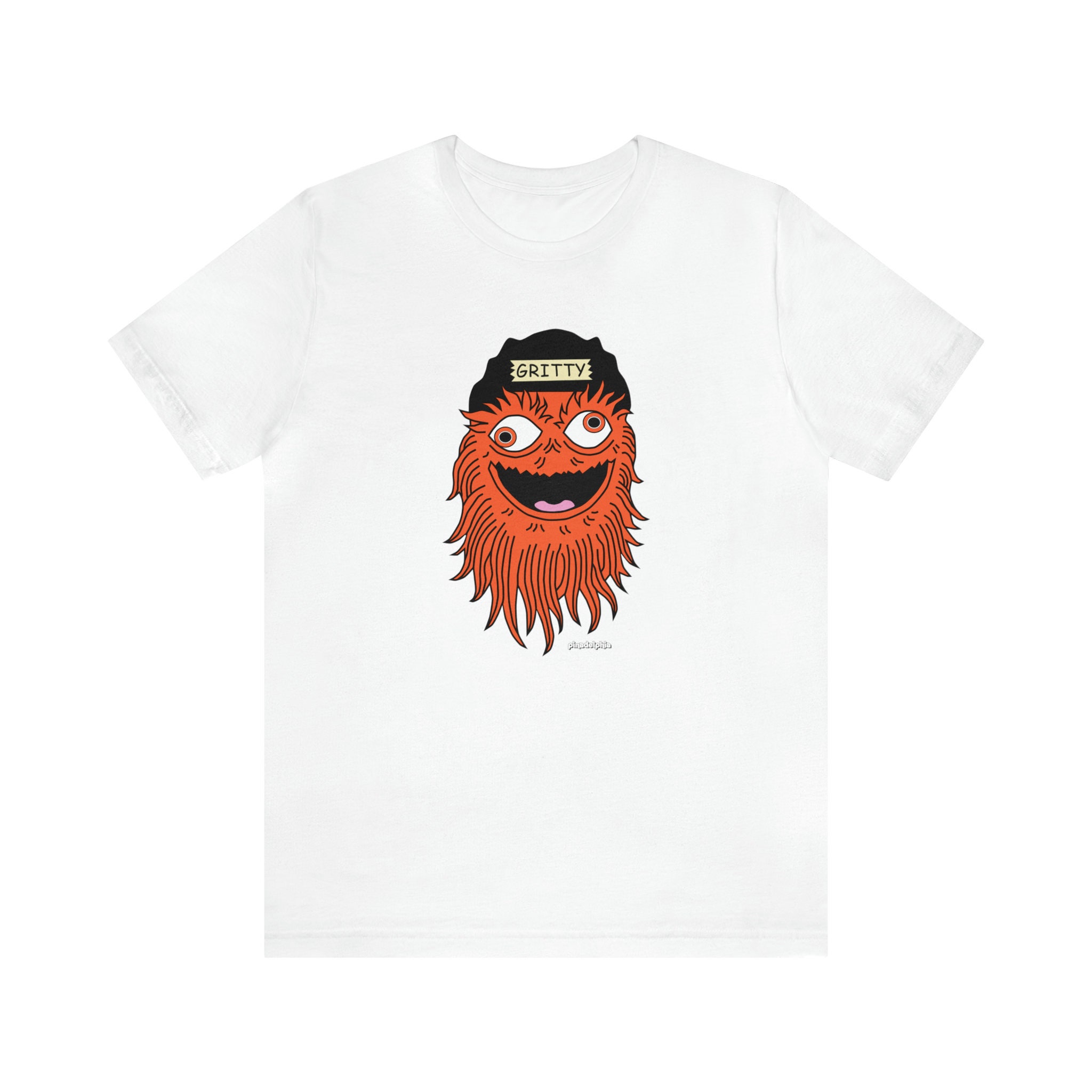 Philadelphia Flyers Adult Unisex Gritty Mascot T-Shirt S-3xl