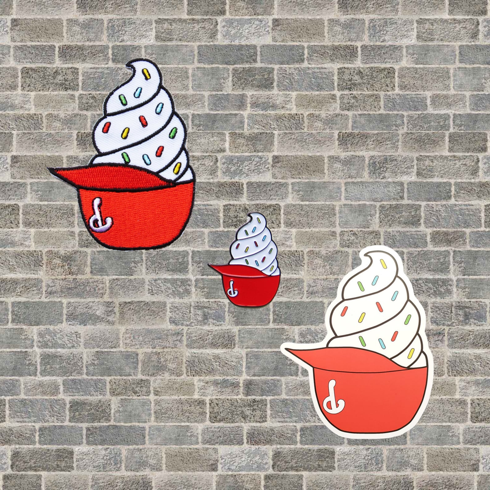 Philadelphia Phillies Vanilla Ice Cream Helmet Enamel Lapel Etsy