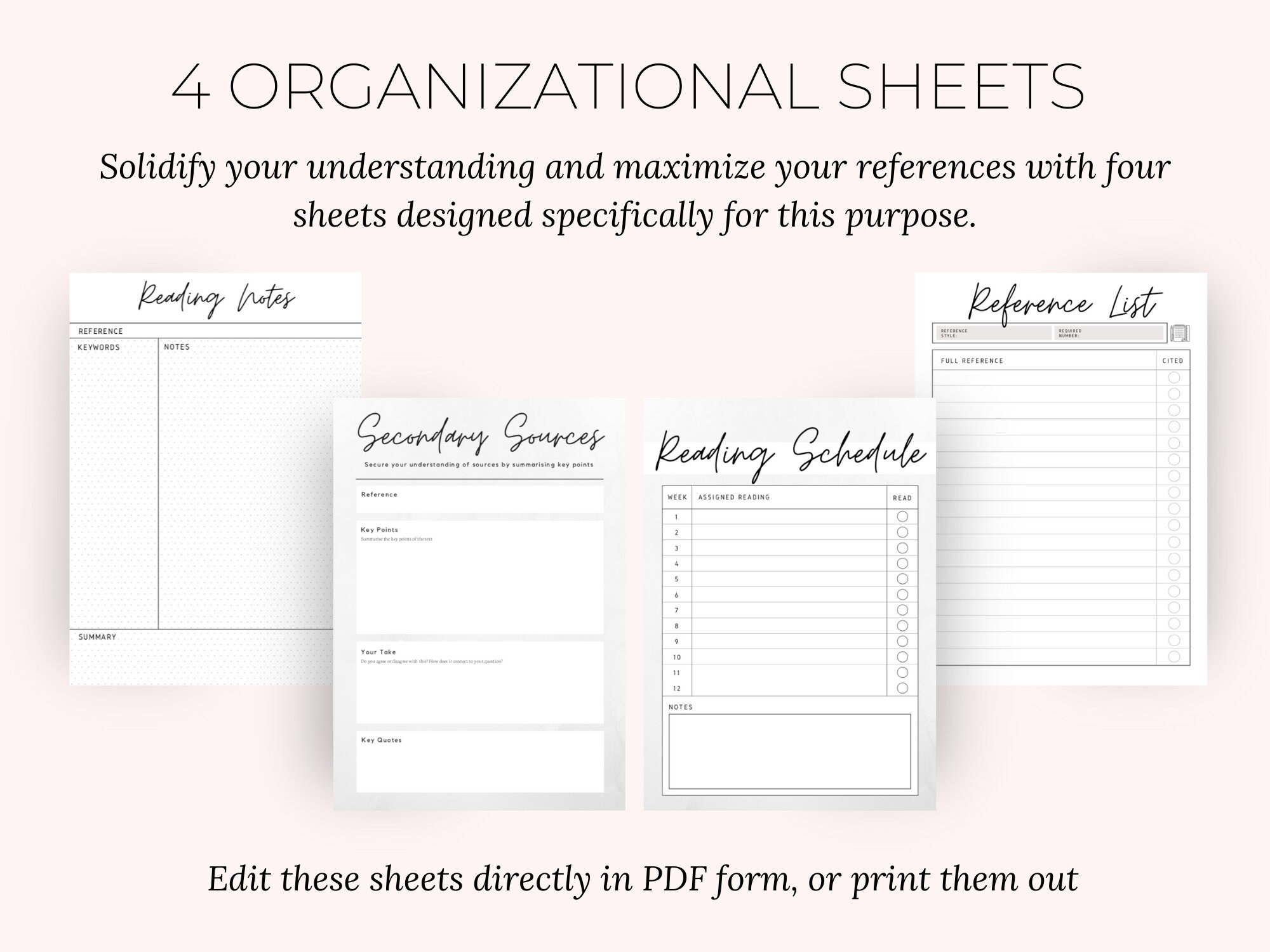 Student Reading and Reference Pack | College, University Student ...