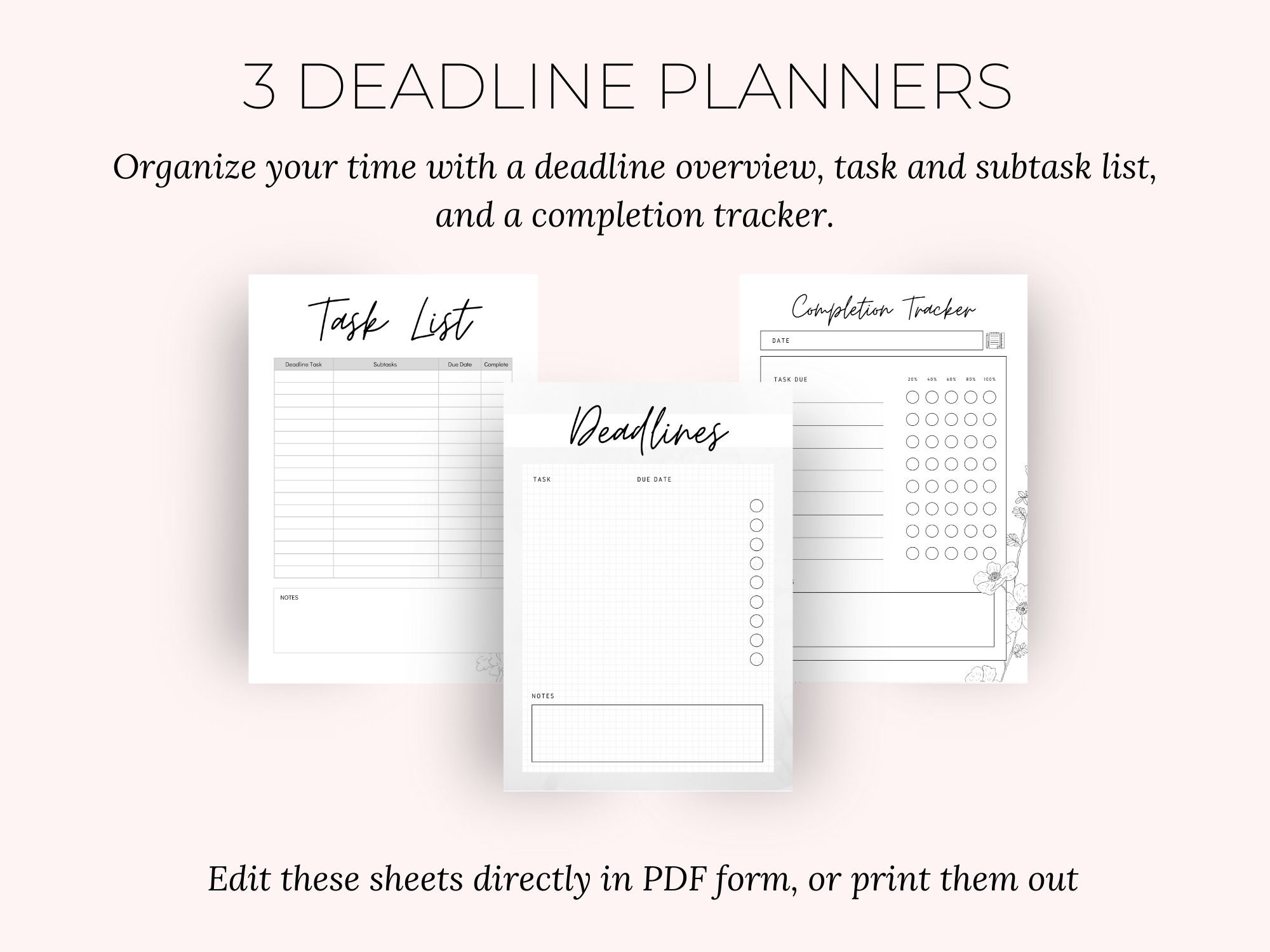 Exam Study Planner Printable Pack Student Exam Revision - Etsy UK