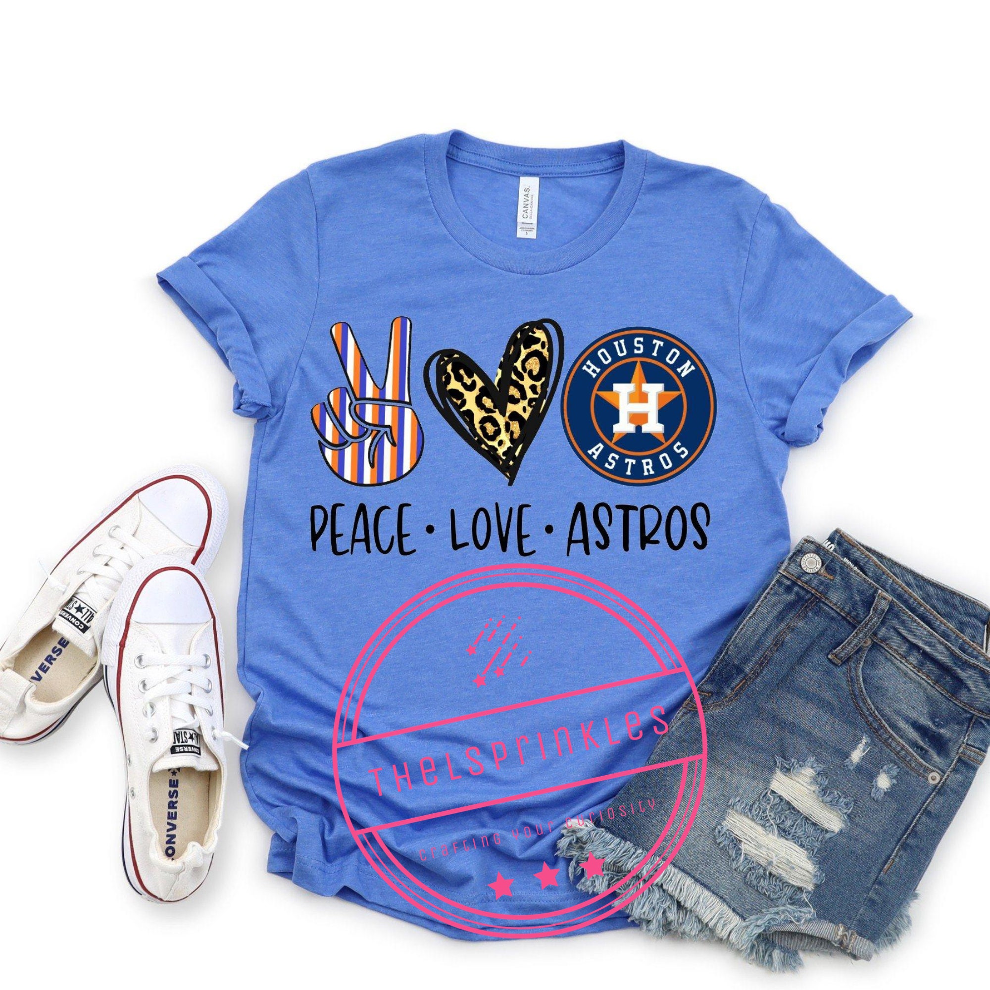 Peace Love Houston Astros Shirt, Houston Astros Apparel For Fans - Bring  Your Ideas, Thoughts And Imaginations Into Reality Today
