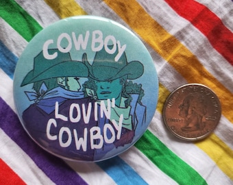 Gay Cowboy Pin