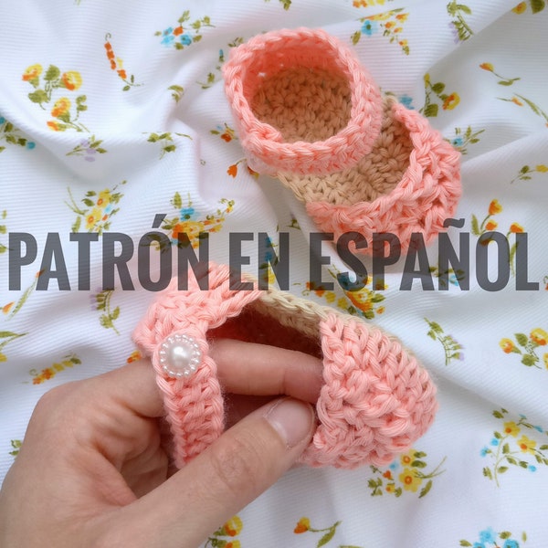 Patrón Español · Sandalias Greta · Crochet · Ganchillo · PATRÓN CASTELLANO ESPAÑOL