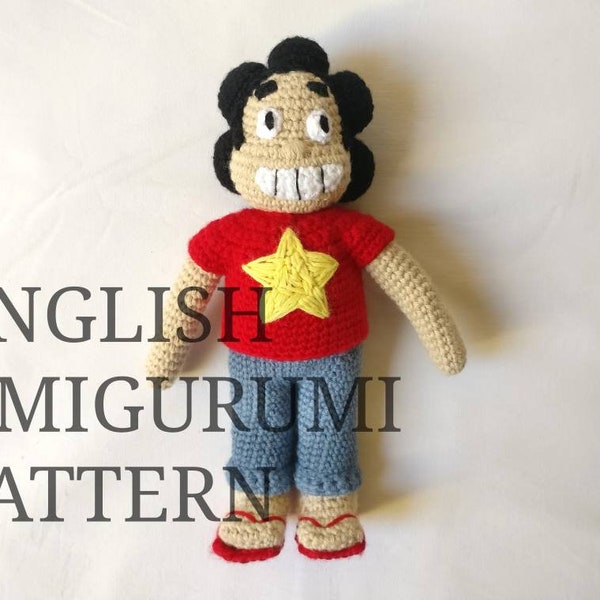 Amigurumi Pattern · Steven Universe · Crochet · Ganchillo · ENGLISH AMIGURUMI PATTERN