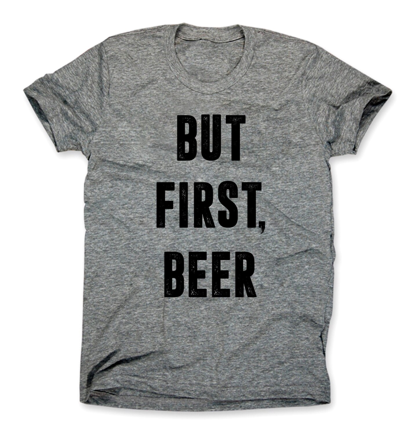 But First Beer Shirt Funny Party TShirt Ok But First Etsy