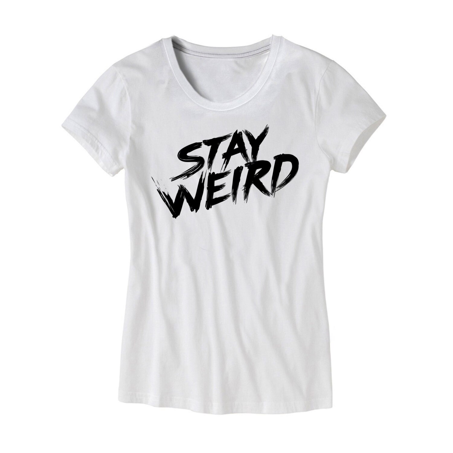 Womens Stay Weird Shirt Funny Womens T-Shirts Hipster | Etsy