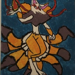 Yokai Watch Kyubi Painting