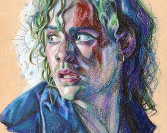 IMPRIMIR - El esclavo del azotamentes - Fanart de Billy Hargrove - Stranger Things, Dacre Montgomery
