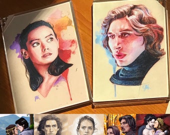 Llaveros de Reylo: ¡elige tus diseños favoritos! - Fanart de Star Wars, Kylo Ren, Rey
