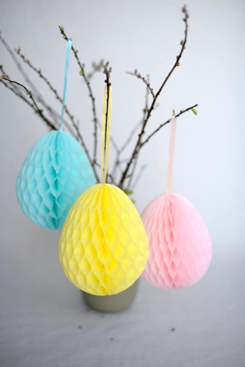 Easter Eggs Decoration Set / Easter Decorations Etsy