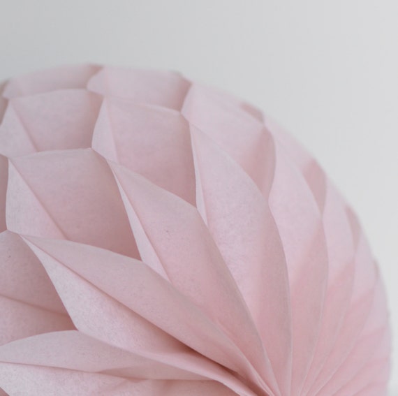 Dusty Rose//Dusty Blush papier tissu nid d/'abeille-Hanging Décorations de fête