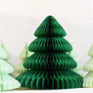 Huge 45cm Paper Christmas tree honeycomb decoration / hanging decoration / christmas decor/ party decorations / new year / holiday decor