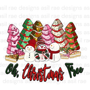 Oh Christmas Tree Bundle 4 PNG Digital Download Sublimation image 2