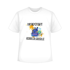 Headstart PNG Digital Download Sublimation
