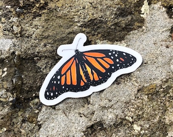 Monarch Butterfly Sticker Nature Decal