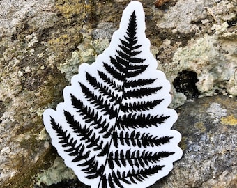 Fern Ink Sticker Nature Decal