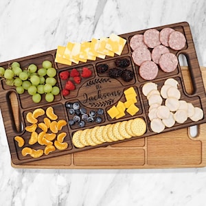 Personalized Charcuterie Board, Mom Gift, Wine Drinker, Custom Engraved Charcuterie Board, Wife Anniversary Present, Cheese Tray