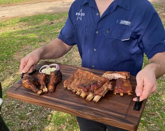 Large Cutting Board, Chopping Block for Grilling, Serving Board, Accessories for Men, BBQ Gift