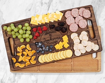 Personalized Charcuterie Board, Mom Gift, Wine Drinker, Custom Engraved Charcuterie Board, Wife Anniversary Present, Cheese Tray