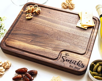 Personalized Cutting Board, Custom Engraved Board, Closing Gift, Kitchen Cutting Board, Housewarming Gift, Personalized Cutting Board
