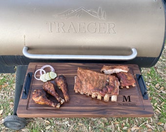 Grill Cutting Board, Traeger, Yoder, Pit Boss, Green Mountain, Dad Gift, Husband Gift