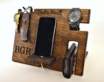 Gifts For him, Docking Station, Iphone dock, Personalized gifts, iphone docking station, wooden docking station, Student gifts, Mens gifts