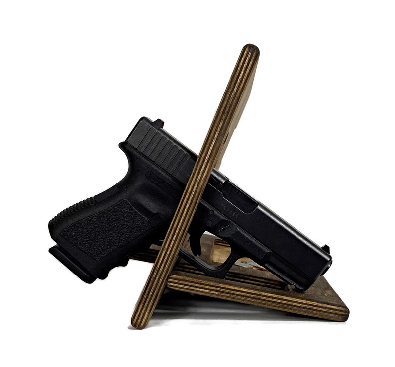 Personalized Wooden Gun Holder Police Officer Gift Etsy