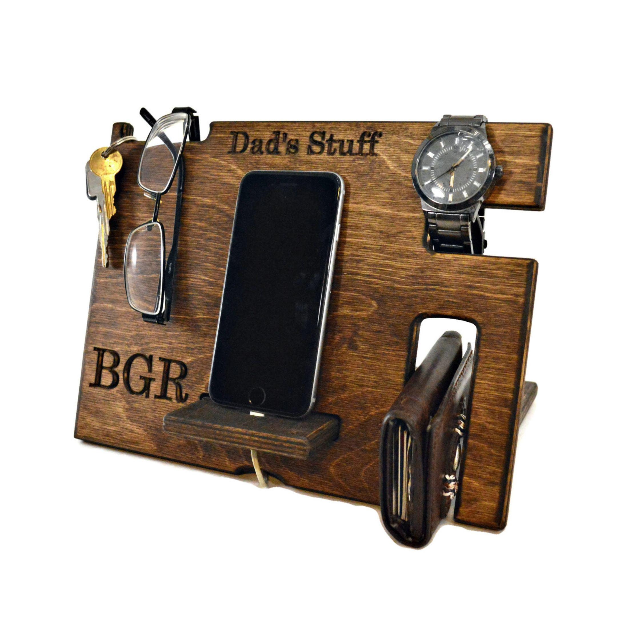 VELENTI Dad Birthday Gift, Engraved Acrylic Block Puzzle Birthday Gifts