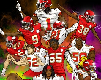 Chiefs Team Mural 2023