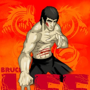 Cartel de Bruce Lee