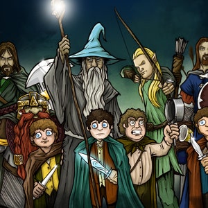 Fellowship of the Ring Poster