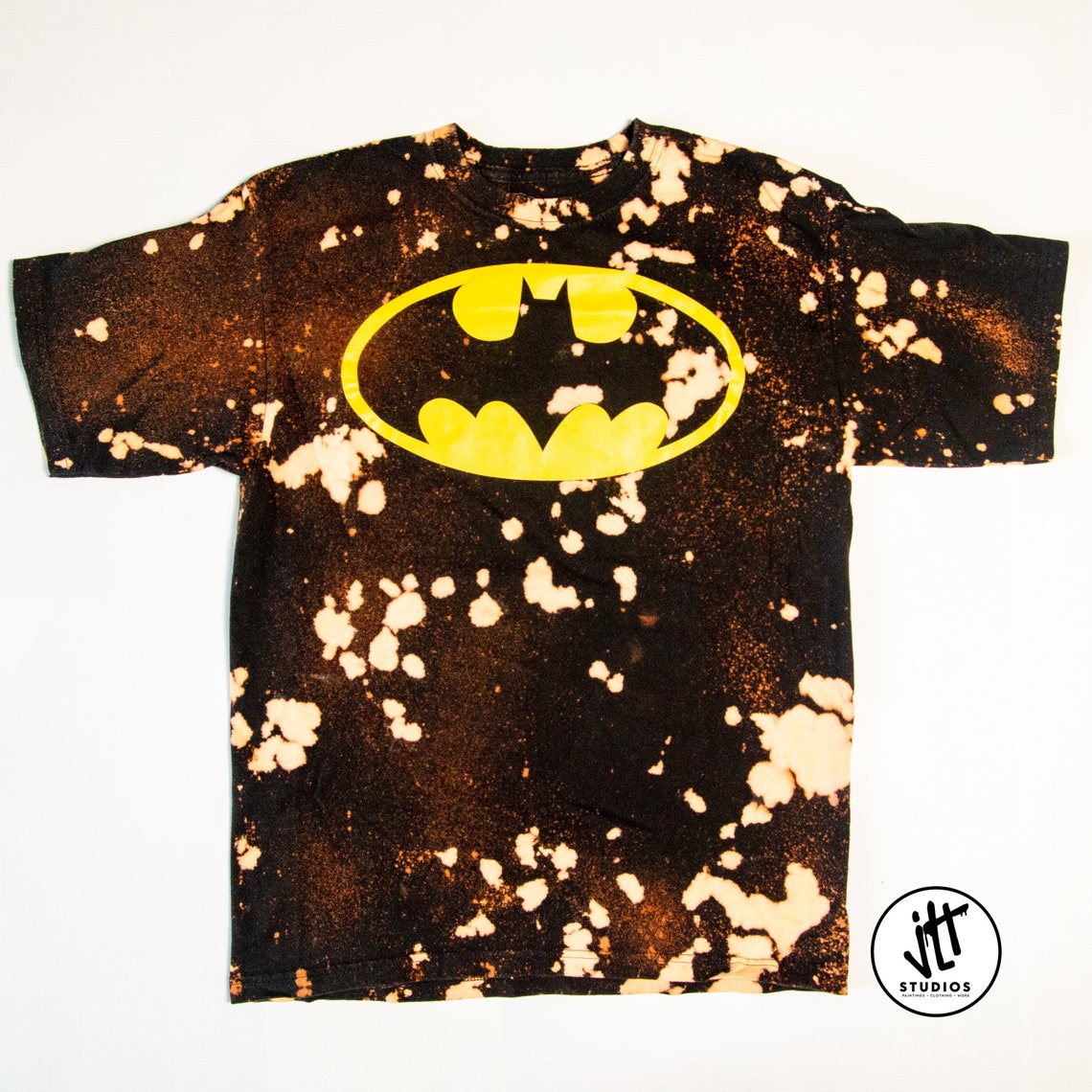 batman tie dye shirt