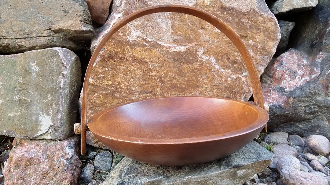 Vintage Wooden Basket, Key Holder, Ring Holder, Seasonal Display Etsy