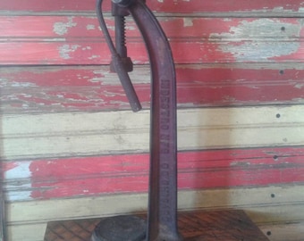 Década de 1920 Vintage Cast Iron Indestro Bottle Capper Home Brew Homebrewing Home Brewing Made in Chicago