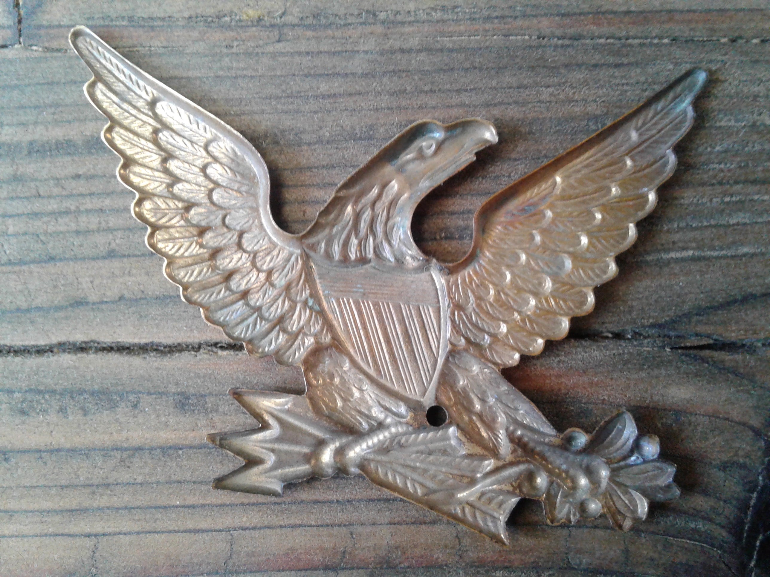 SWスイス軍*1930年代*国旗ピン(実物) 1830s US Shako Hat Eagle Hat Plate Pin M1821 Pre Civil War