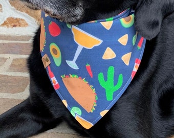 Cinco de mayo Dog bandana Pinata Dog bandana piñata dog scarf cinco de mayo dog gift monogrammed dog bandana taco gift embroidered dog gift