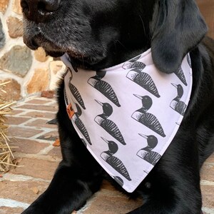 Dog bandana duck bandana personalized dog gift monogrammed dog bandana summer  bandana fall bandana hunting dog bandana dog duck dog scarf