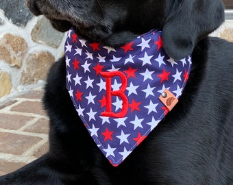 Fourth of july dog bandana hot sale