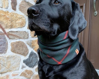 large dog christmas scarf