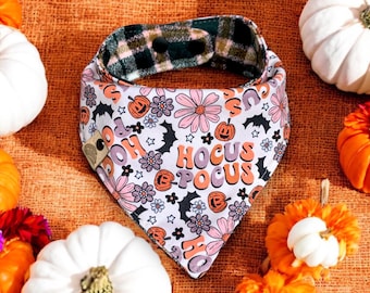 Bandana Halloween chien écharpe halloween chien halloween cadeau chien squelette bandana chien costume citrouille bandana chien bandana tête de mort bandana sorcière