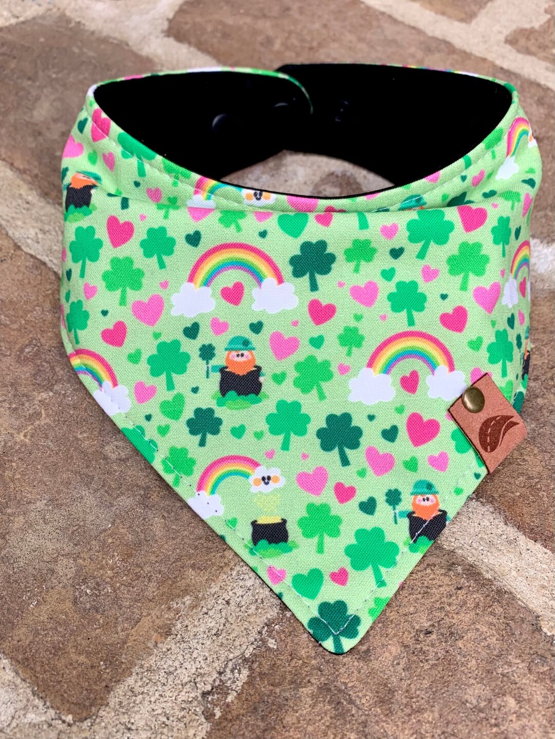 st patricks day bandana for dog