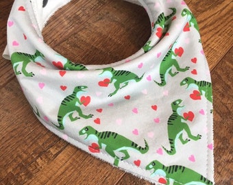 Valentine bandana bib valentine baby gift valentine bib heart Bandana Bib valentine Drool Bib-Modern Cotton bandana bib gender neutral baby