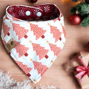 Christmas Dog bandana Christmas tree dog bandana monogrammed dog bandana christmas dog gift bandana holiday dog dog scarf christmas scarf