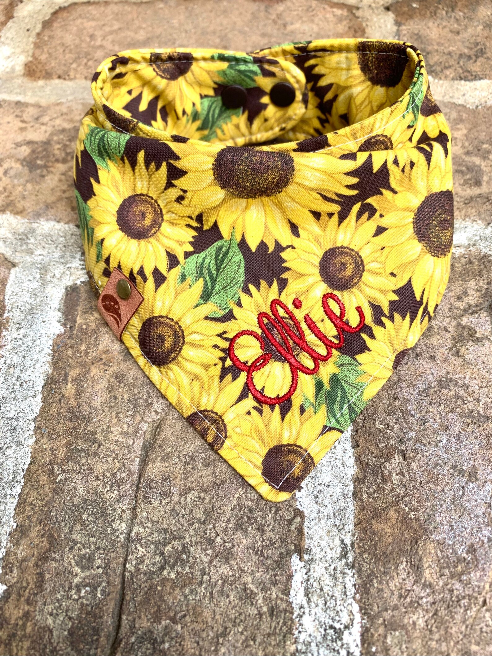 Herbst Hunde bandana personalisiert Hund Geschenk monogrammed Etsy