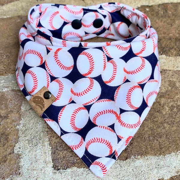 Dog bandana baseball bandana personalized dog gift monogrammed dog bandana sports bandana baseball dog bandana birthday baseball dog scarf