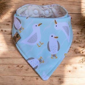 Strandhond bandana kusthond bandana zeilboot bandana strandhond bandana vuurtoren hond sjaal oceaanhond sjaal zomersjaal zeemeeuw sjaal