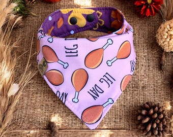 Thanksgiving Dog Bandana Thanksgiving Bandana Fall Dog bandana thanksgiving dog bandana retro dog bandana Pumpkin pie bandana