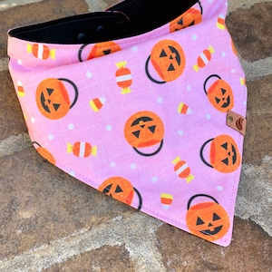 Halloween Dog bandana halloween scarf halloween dog gift jack o latern bandana dog costume pumpkin dog bandana candy corn dog bandana