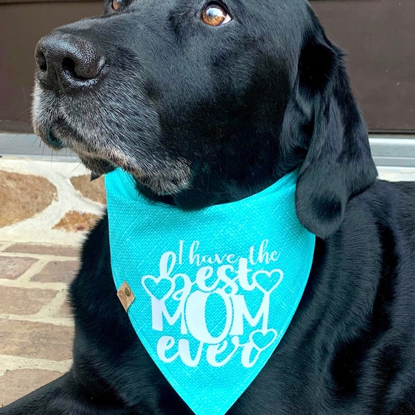 Mother’s Day Dog bandana personalized dog gift monogrammed dog bandana dog bandana Mother’s Day gift mom dog bandana  Mother’s Day scarf