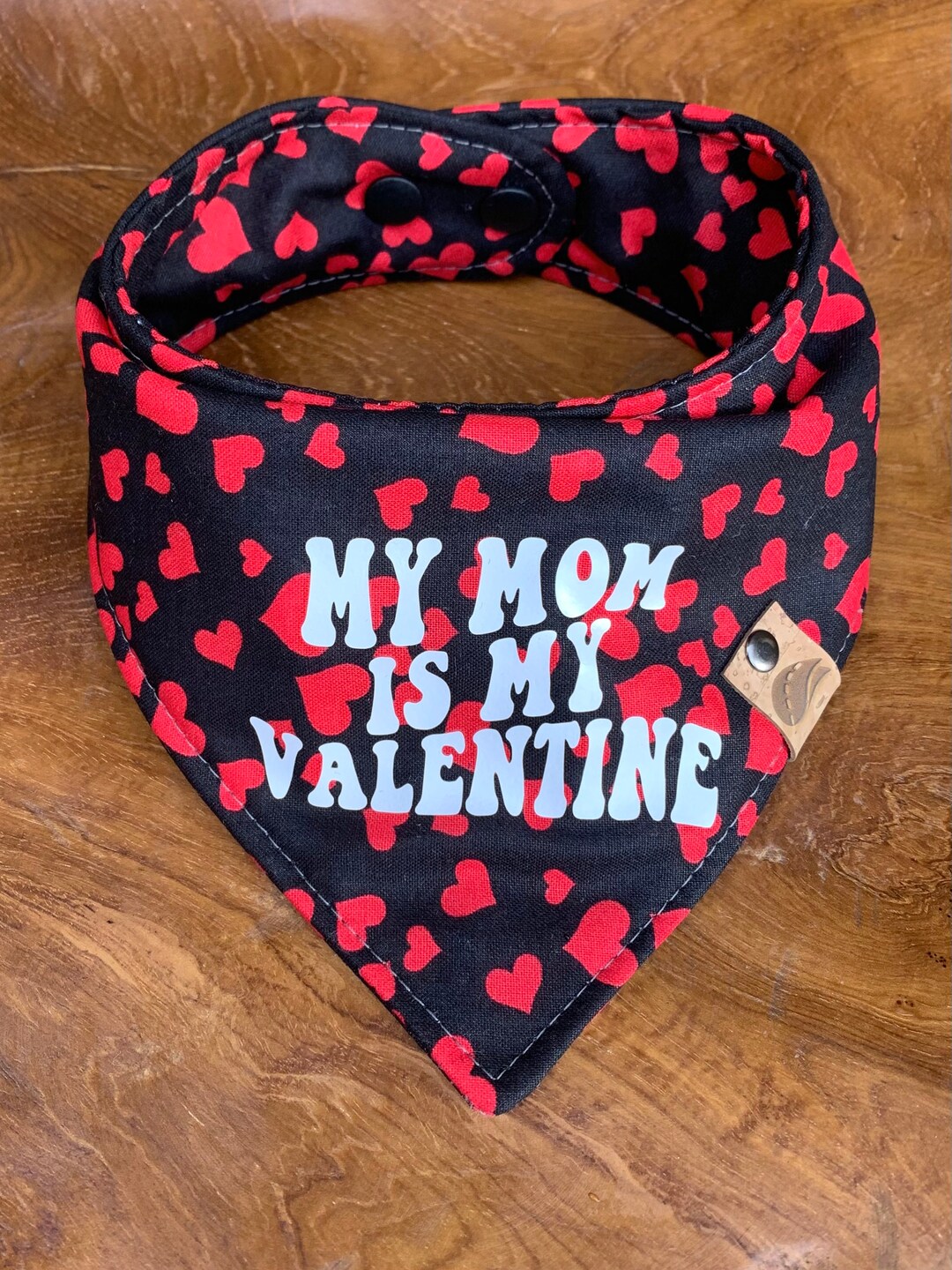 BACK IN STOCK My Mom is My Valentine Dog Bandana Valentine Dog Gift